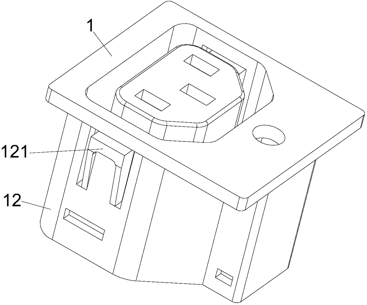 Anti-releasing socket