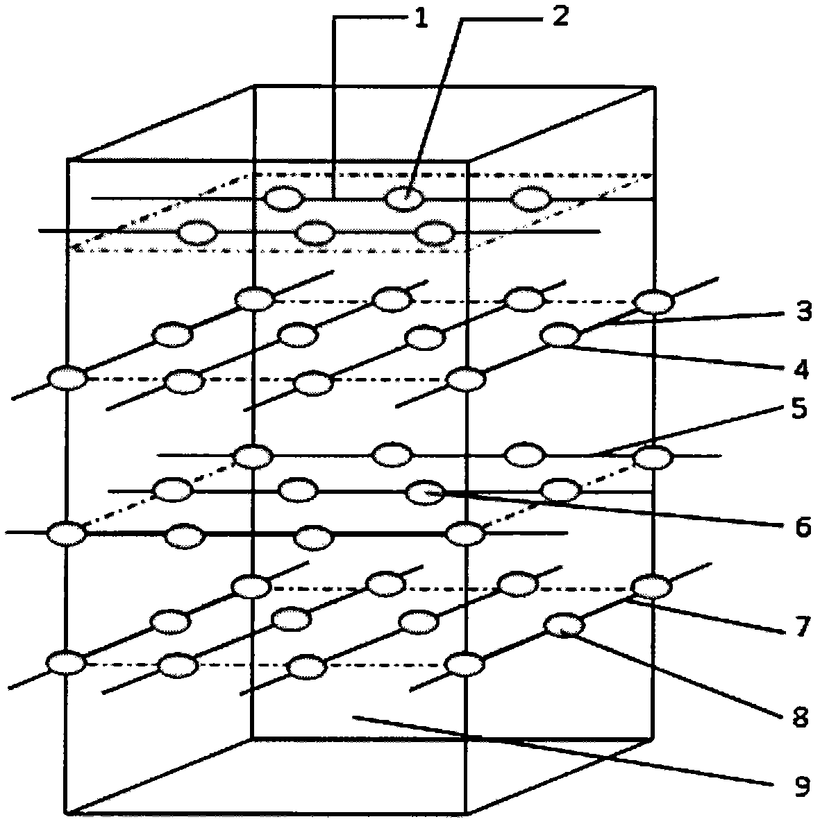 Flexible three-dimensional force sensor and decoupling method and manufacturing method thereof