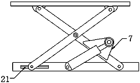 Movable stirring device used on construction site