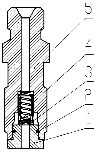 Damping oil outlet of VE distribution pump and application method of damping oil outlet valve