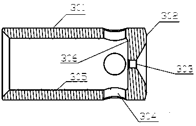 Damping oil outlet of VE distribution pump and application method of damping oil outlet valve