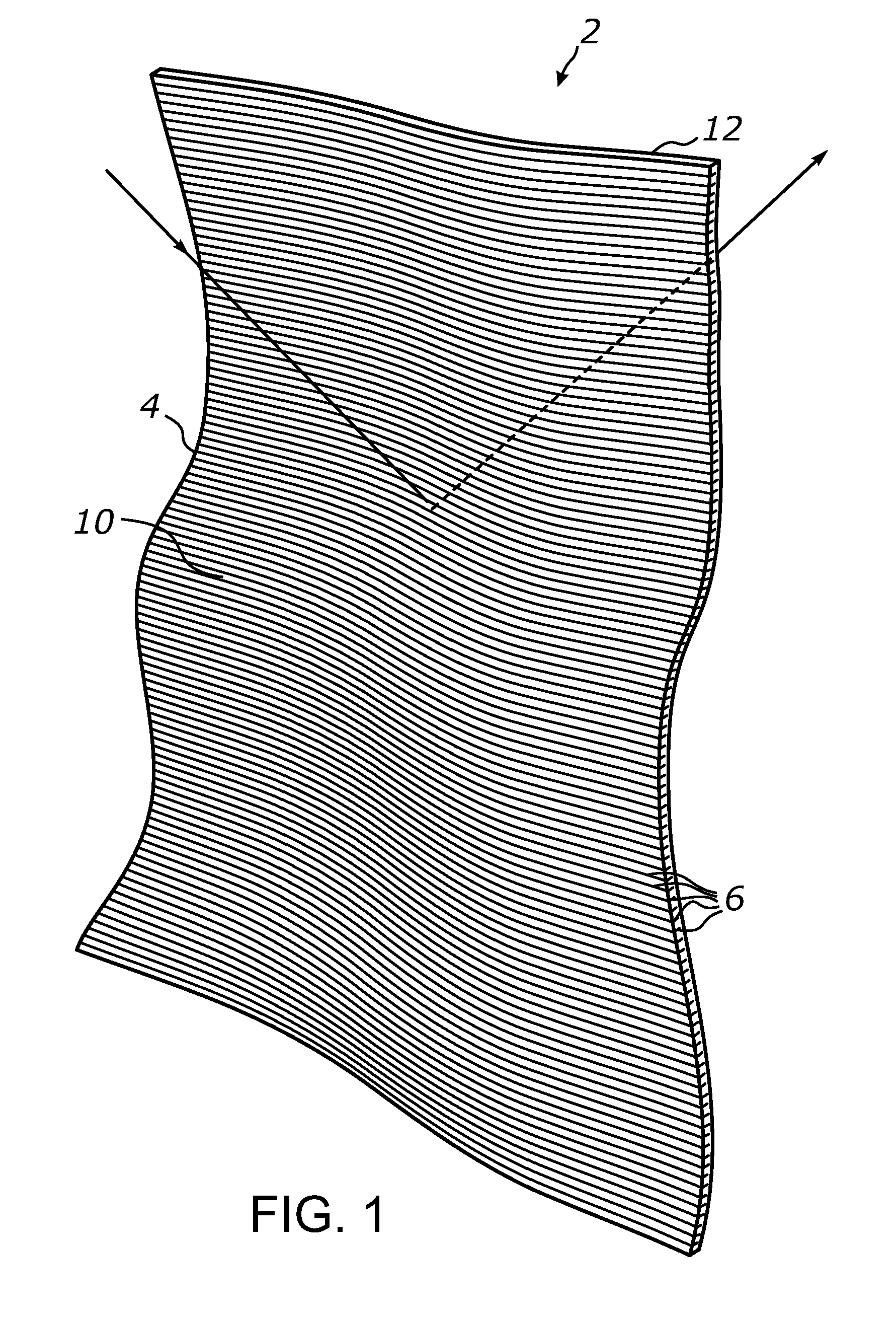 Daylighting fabric and method of making the same