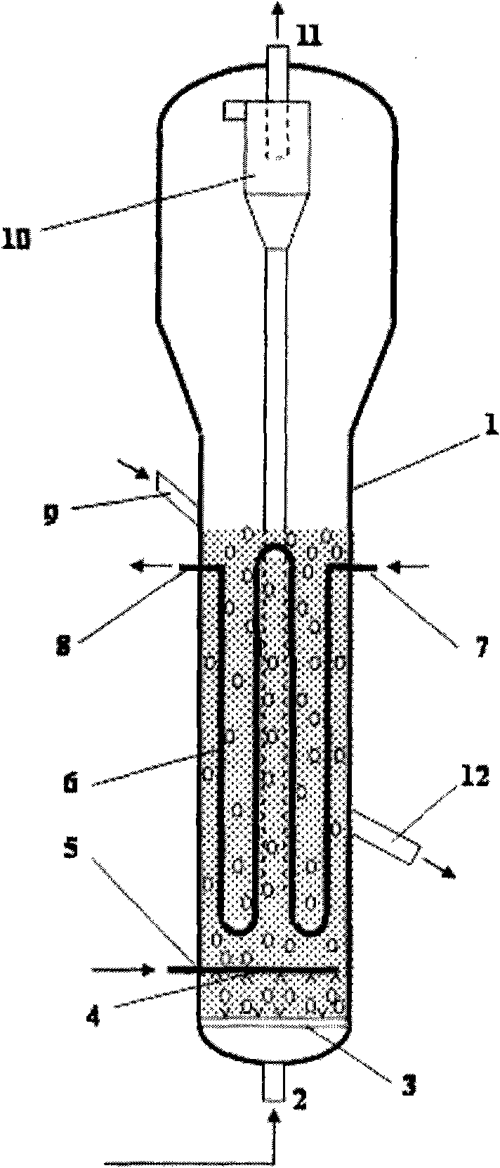 Method and device for recycling silicon tetrachloride