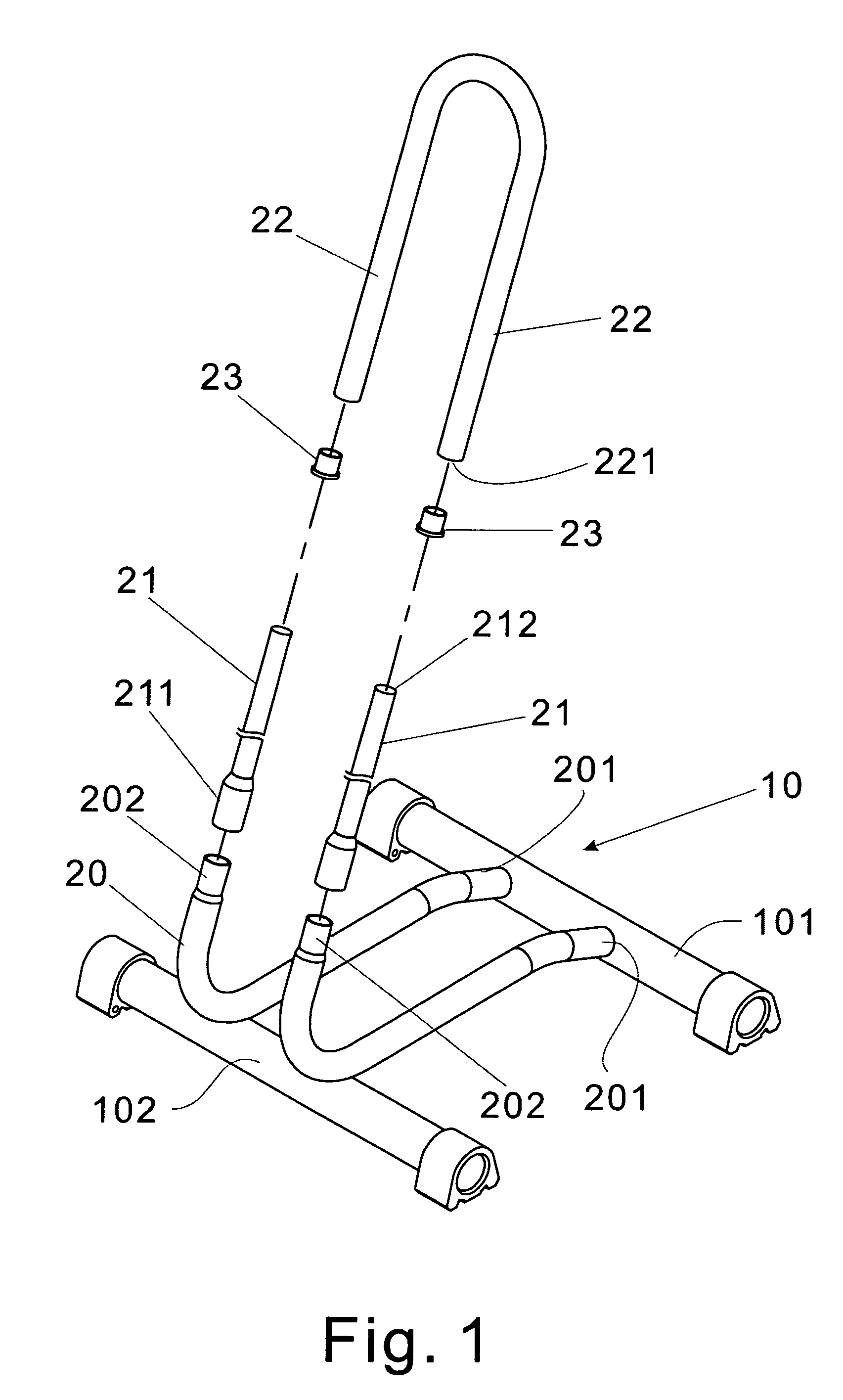 Bicycle parking apparatus