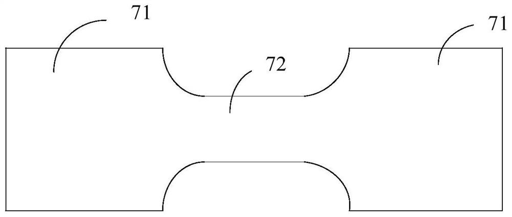 Device for testing dynamic force-electricity coupling performance of material