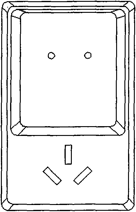 Wireless receiving control socket with self-learning infrared ray transmitting function