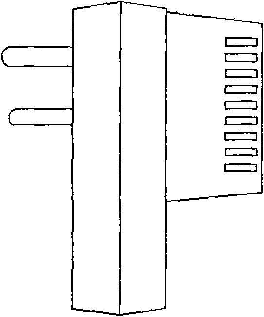 Wireless receiving control socket with self-learning infrared ray transmitting function