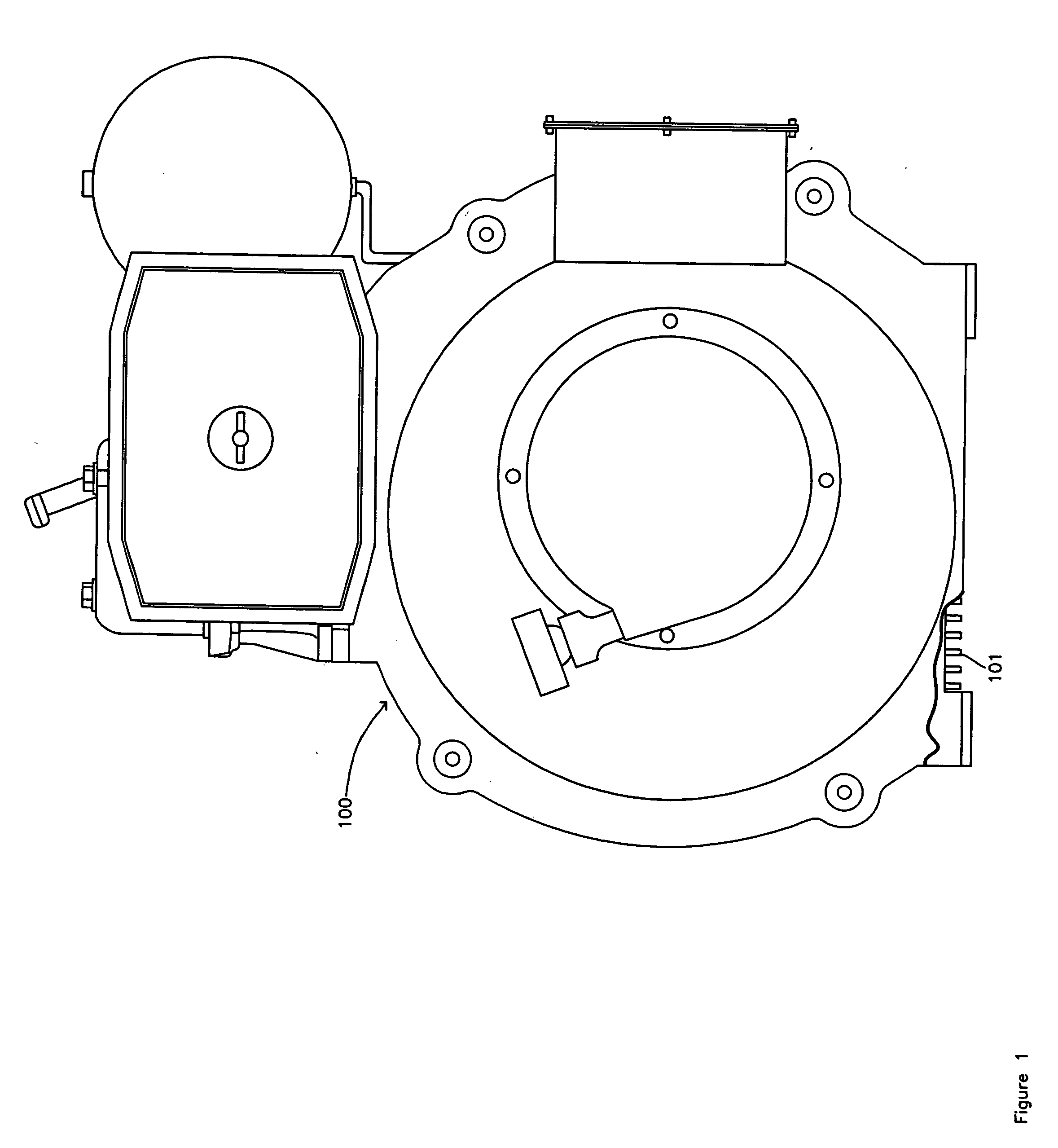 Lightweight portable electric generator