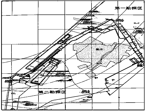 Multi-means complicated condition detection method of residual mining area