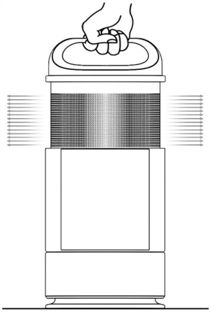 Warm air blower and control method thereof