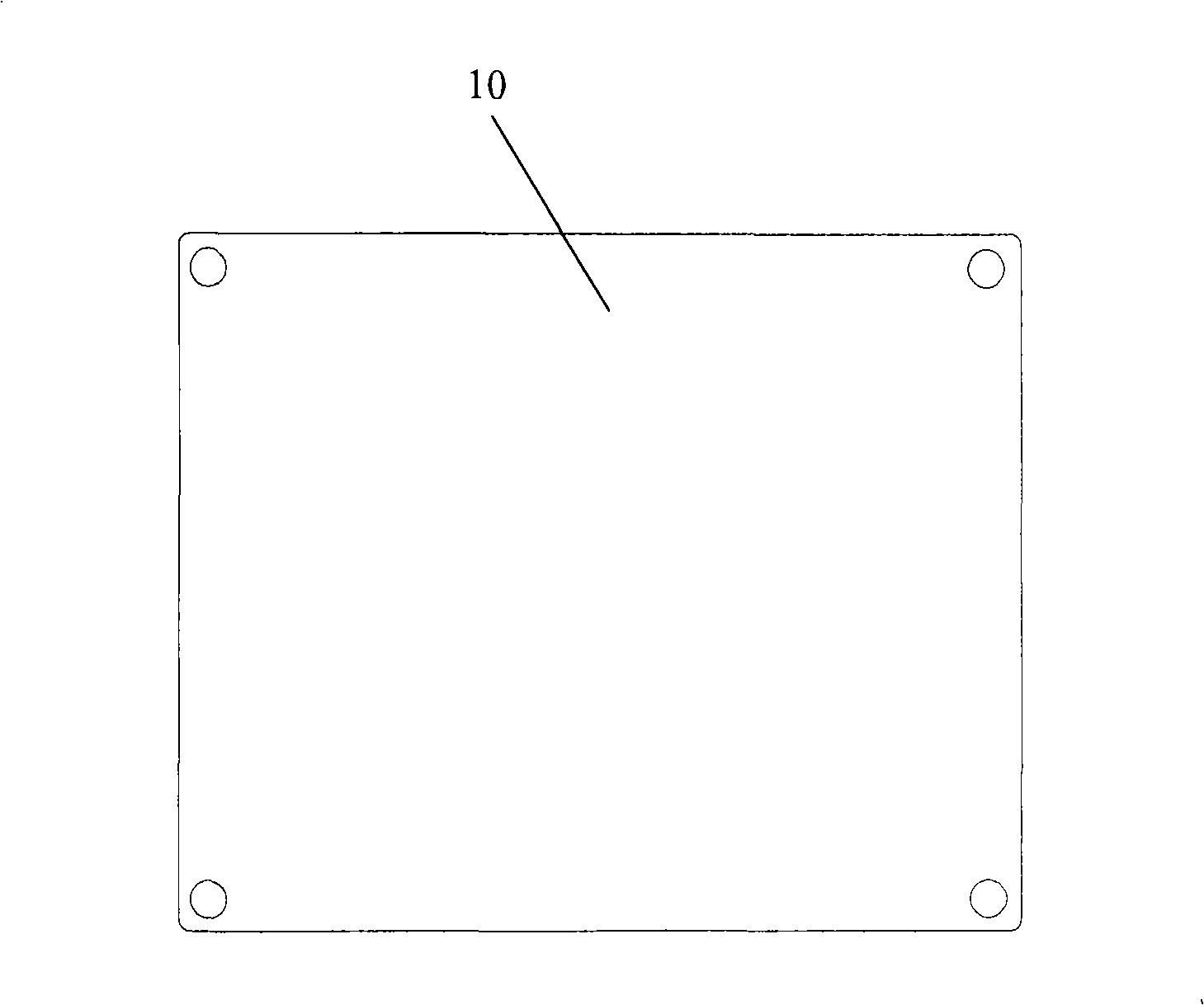 Three-layer stereo power encapsulation method and structure