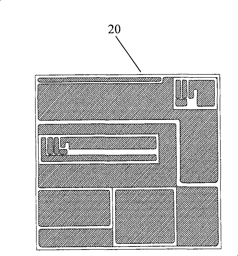 Three-layer stereo power encapsulation method and structure