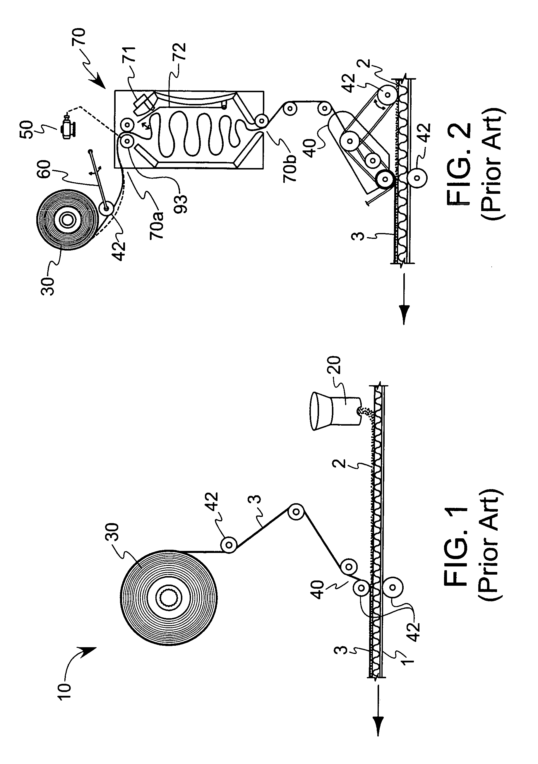 Release liner staging unit and system incorporating same