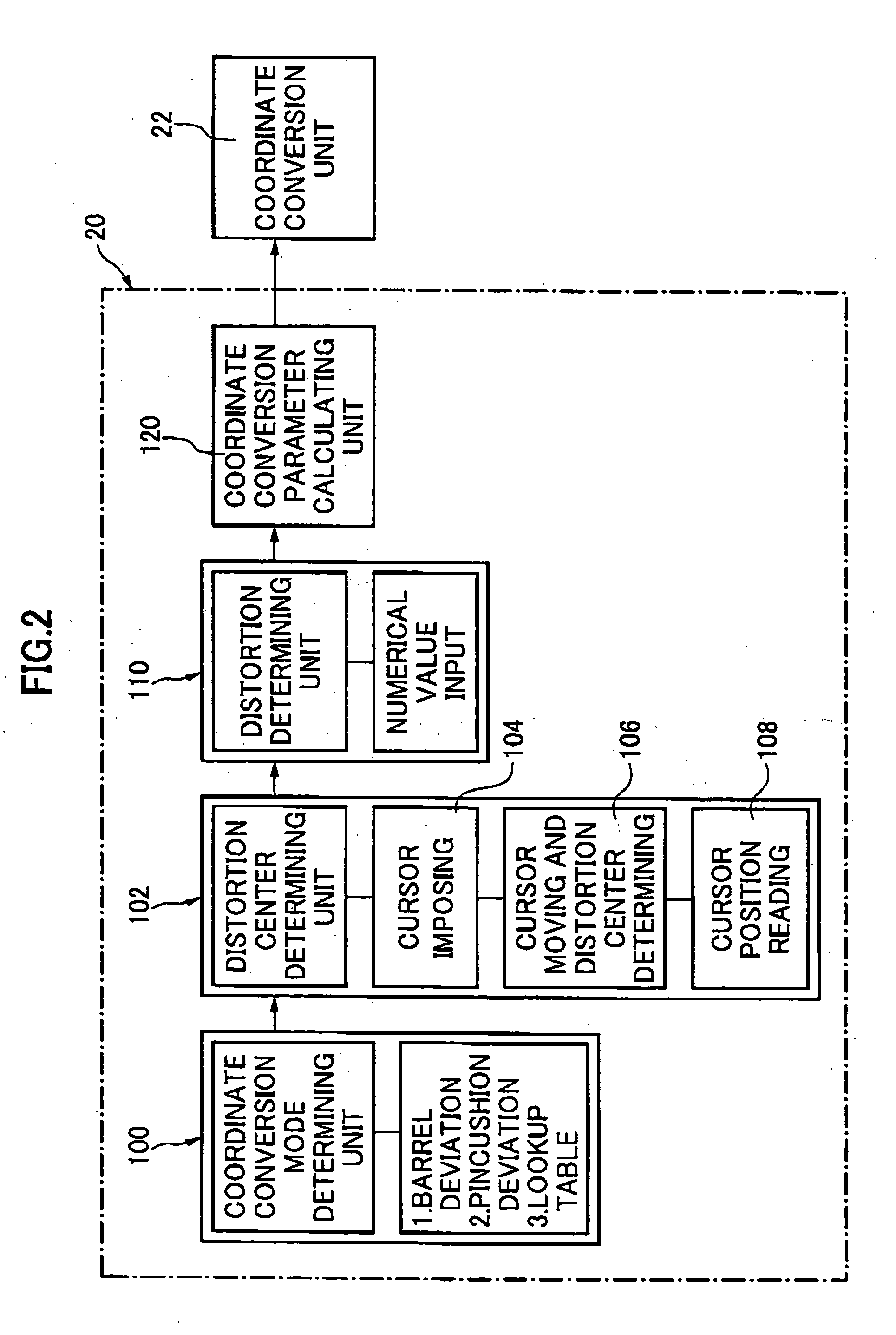 Variable distortion aberration image pickup device