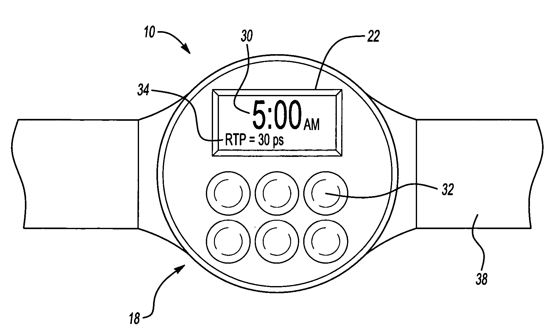 Portable wireless communication device