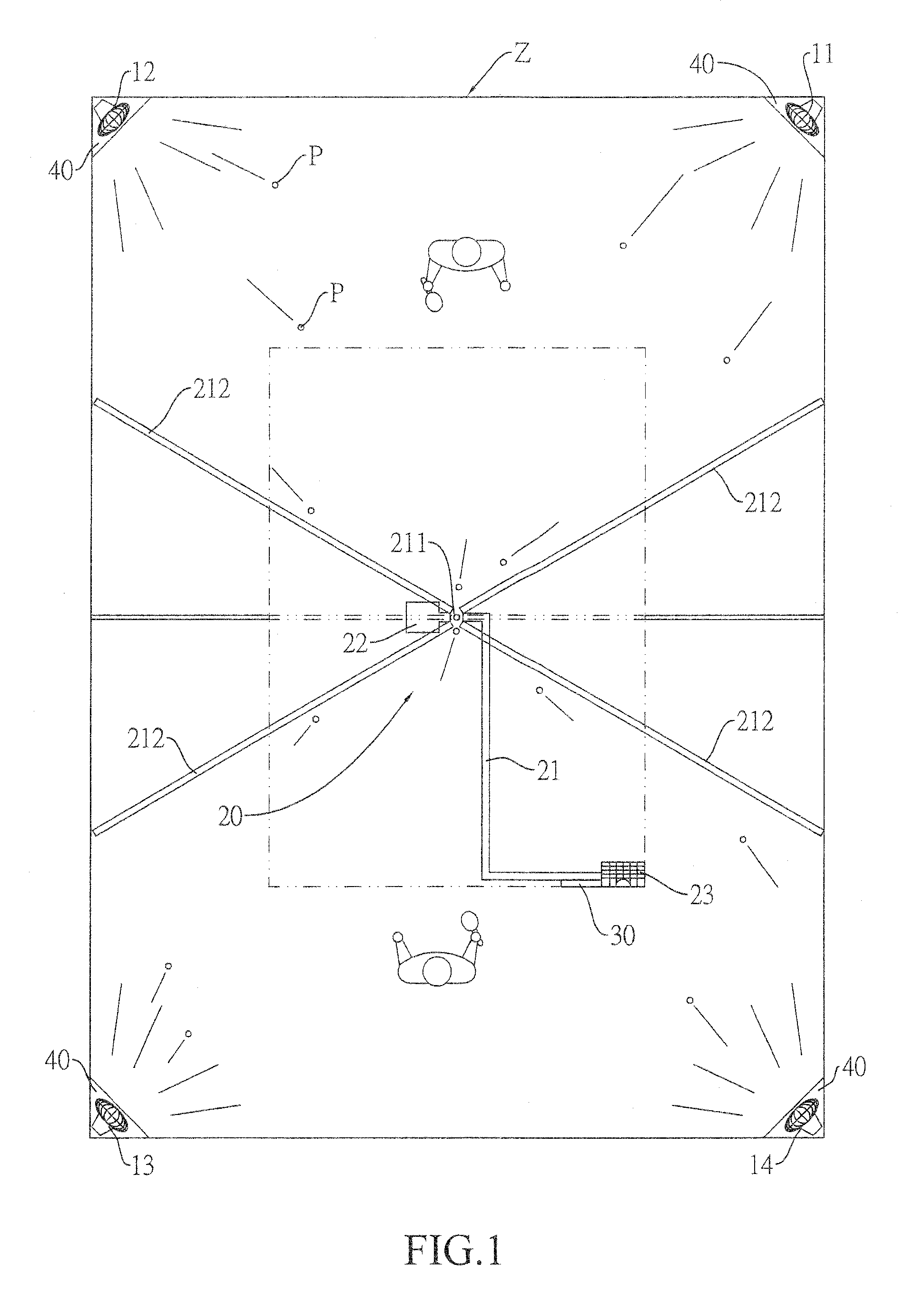 Automatic ball collection system for table tennis