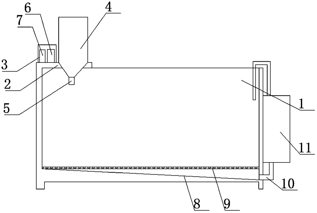 Device and method for increasing transportation survival rate of Abbottina