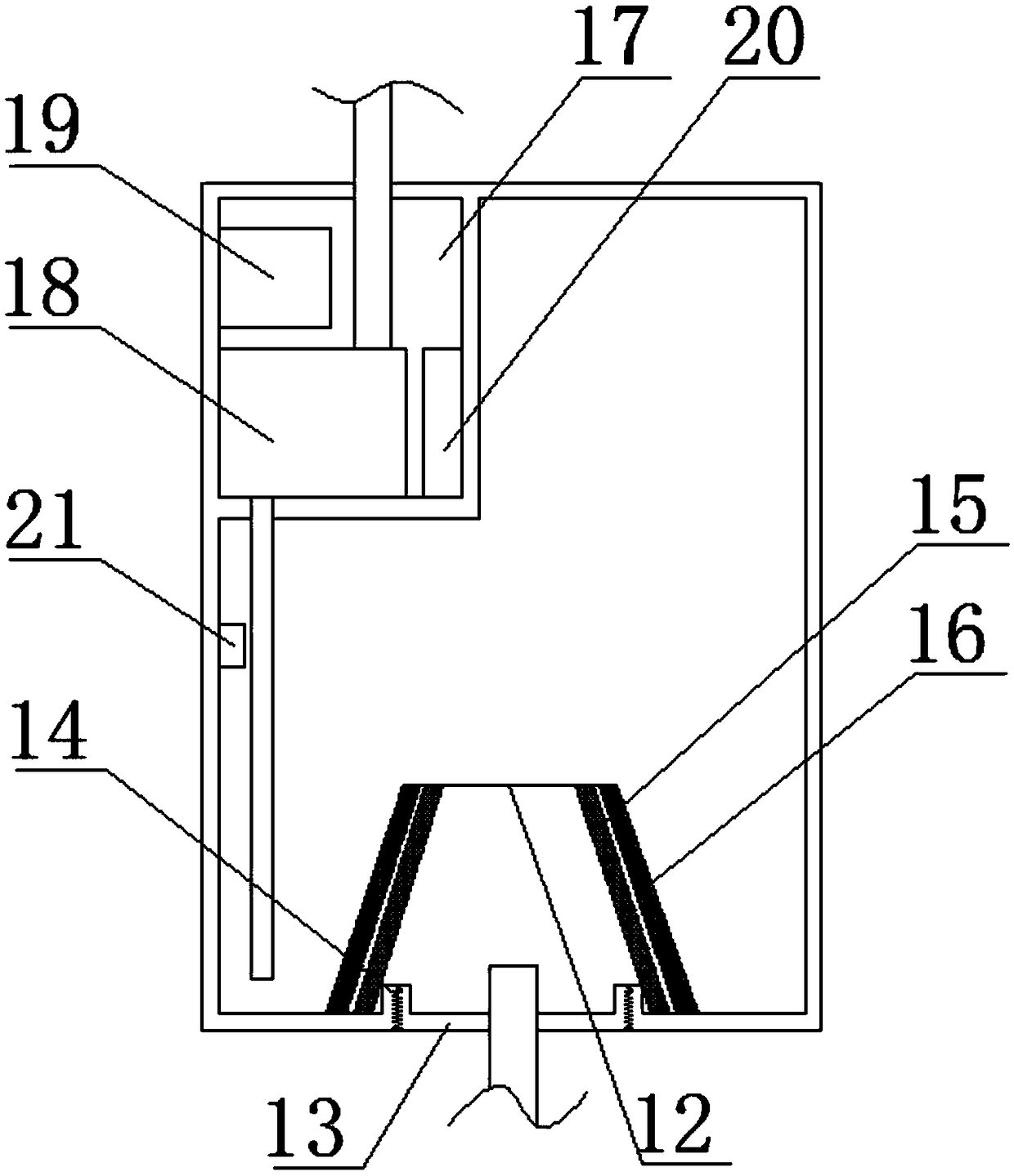 Device and method for increasing transportation survival rate of Abbottina