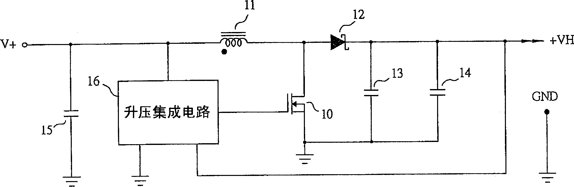 Voltage boost circuit