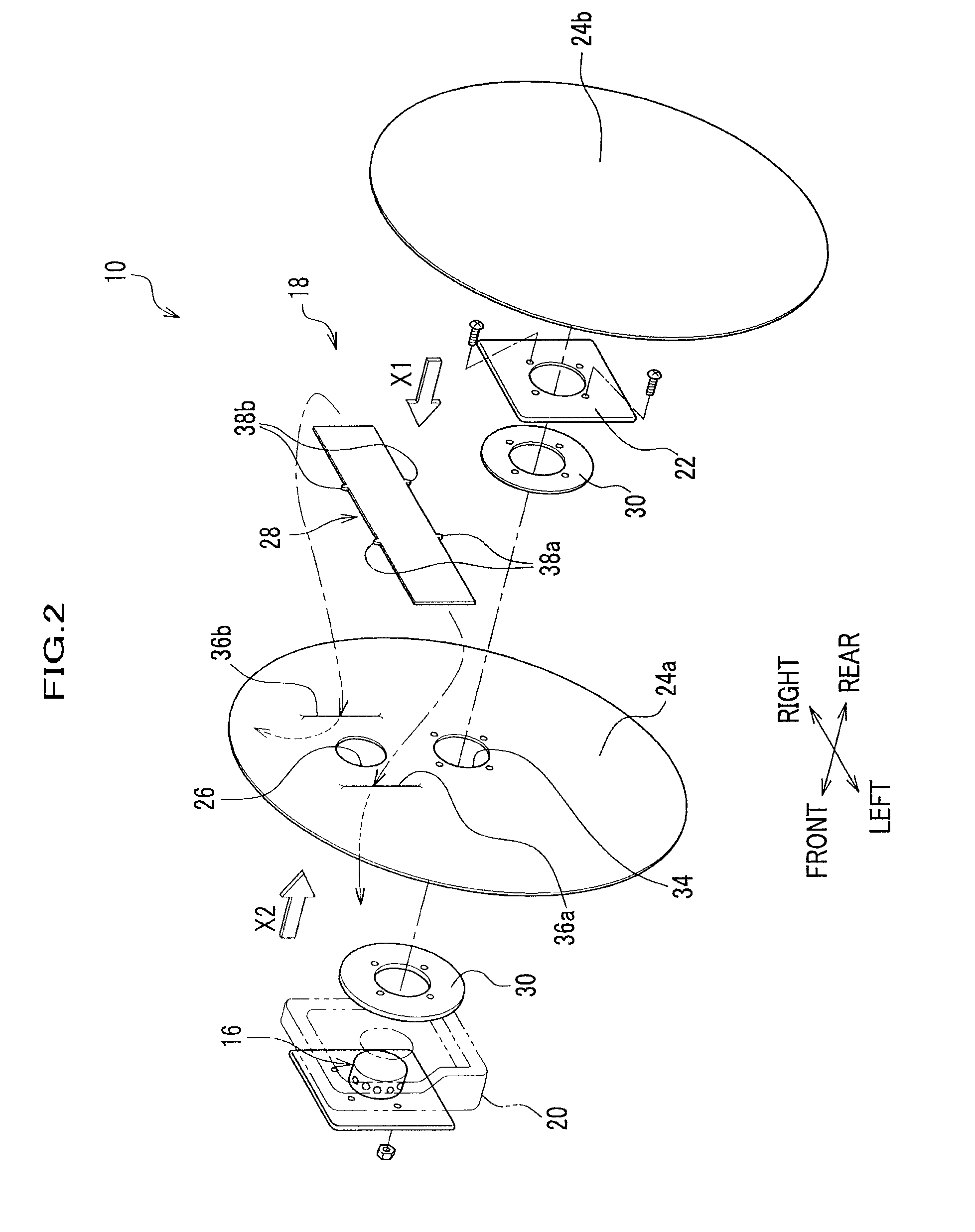 Air bag system for vehicle