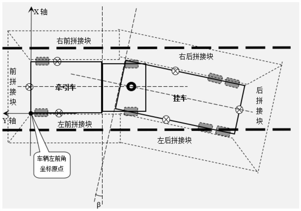 Panoramic image splicing method and device, storage medium and display method and system