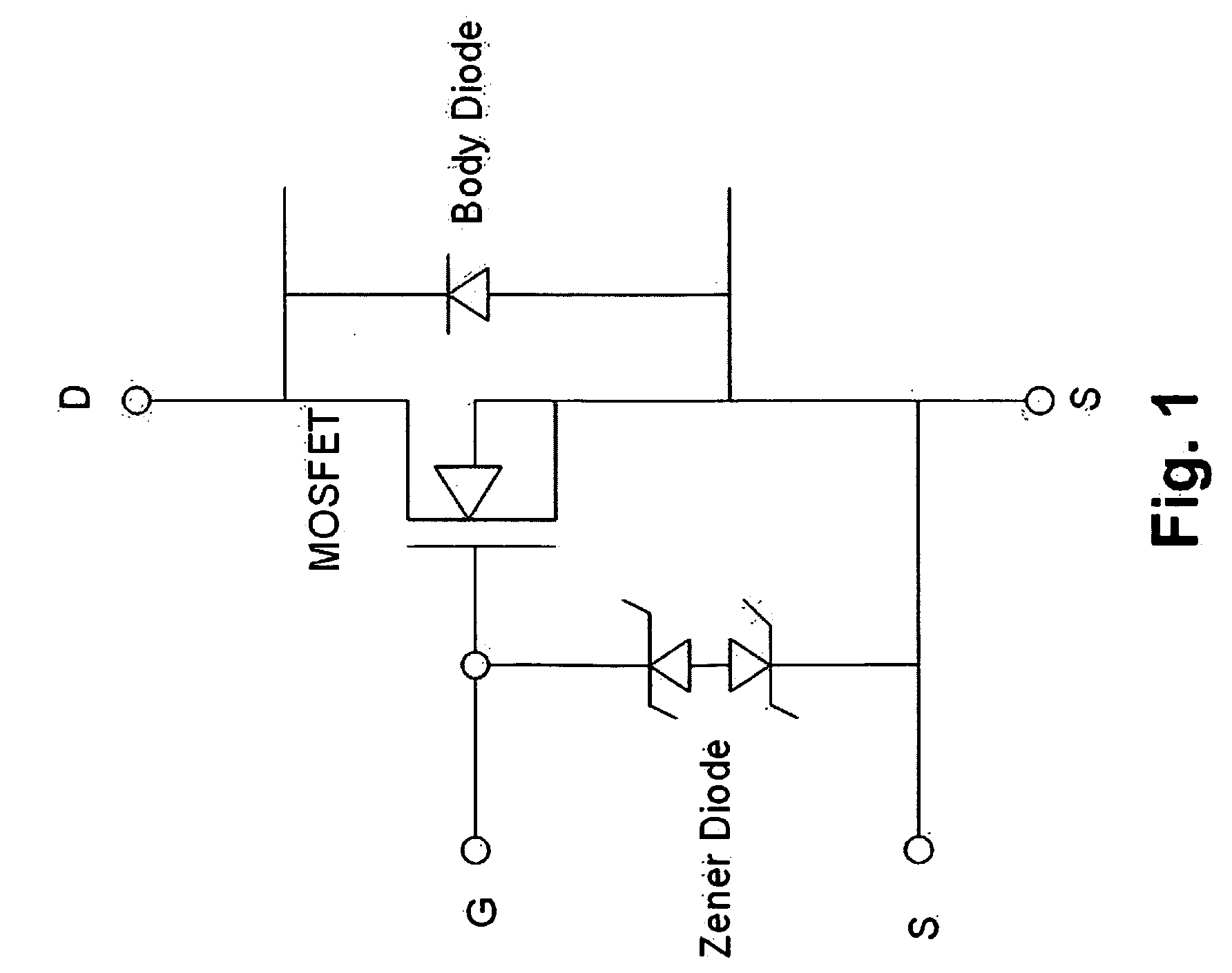 Trench moseft with trench gates underneath contact areas of ESD diode for prevention of gate and source shortate