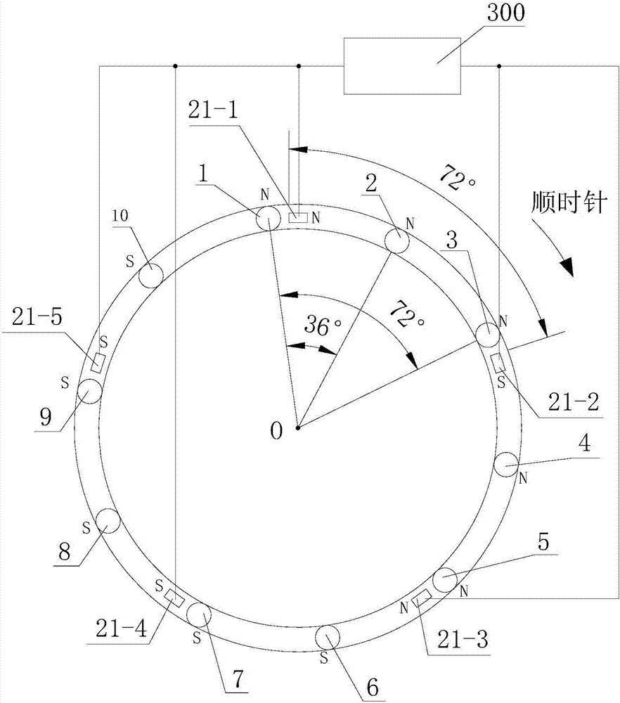 Electromagnetic heating cooking system and power regulation device thereof