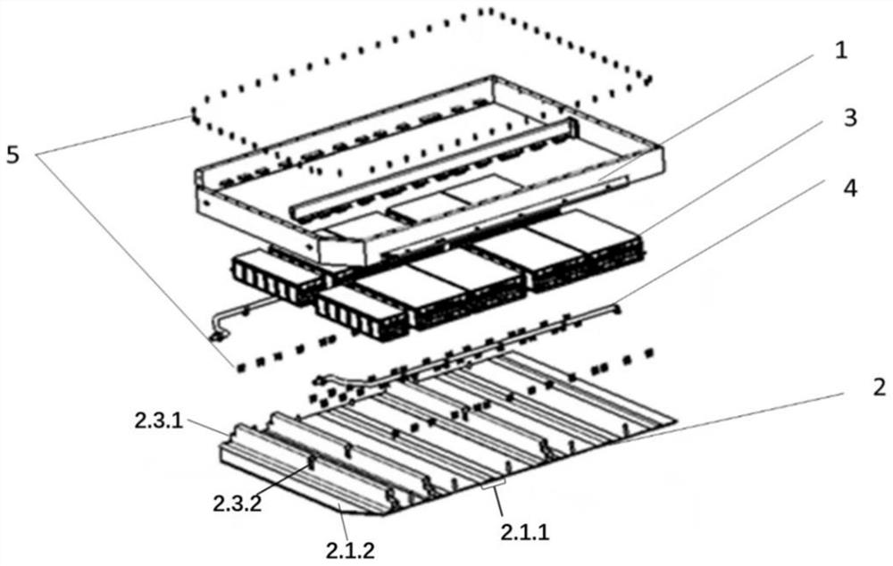 Integrated lower bottom plate of anti-extrusion battery lower box body, and preparation method thereof