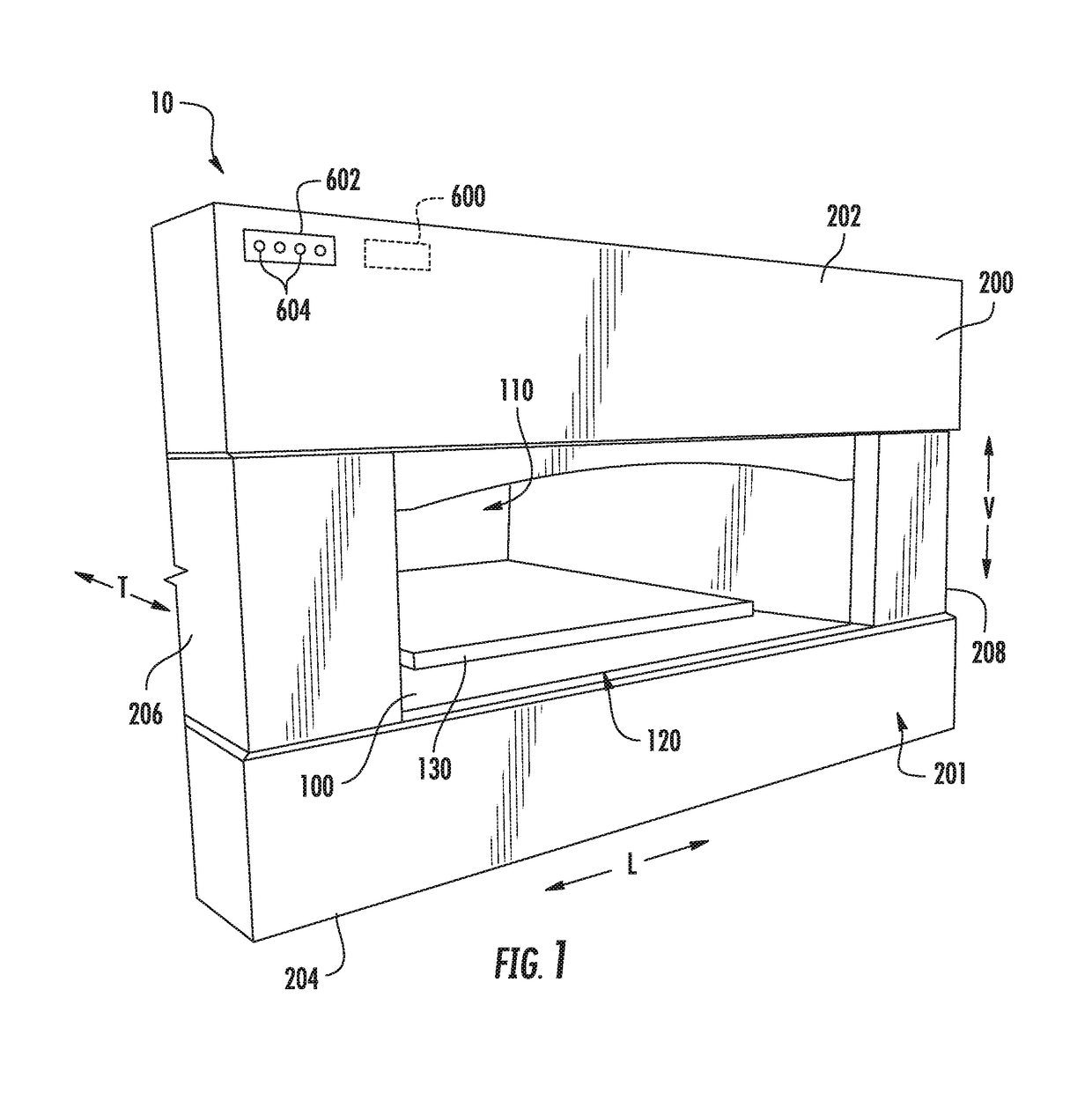 Oven appliance with an air flow restriction door