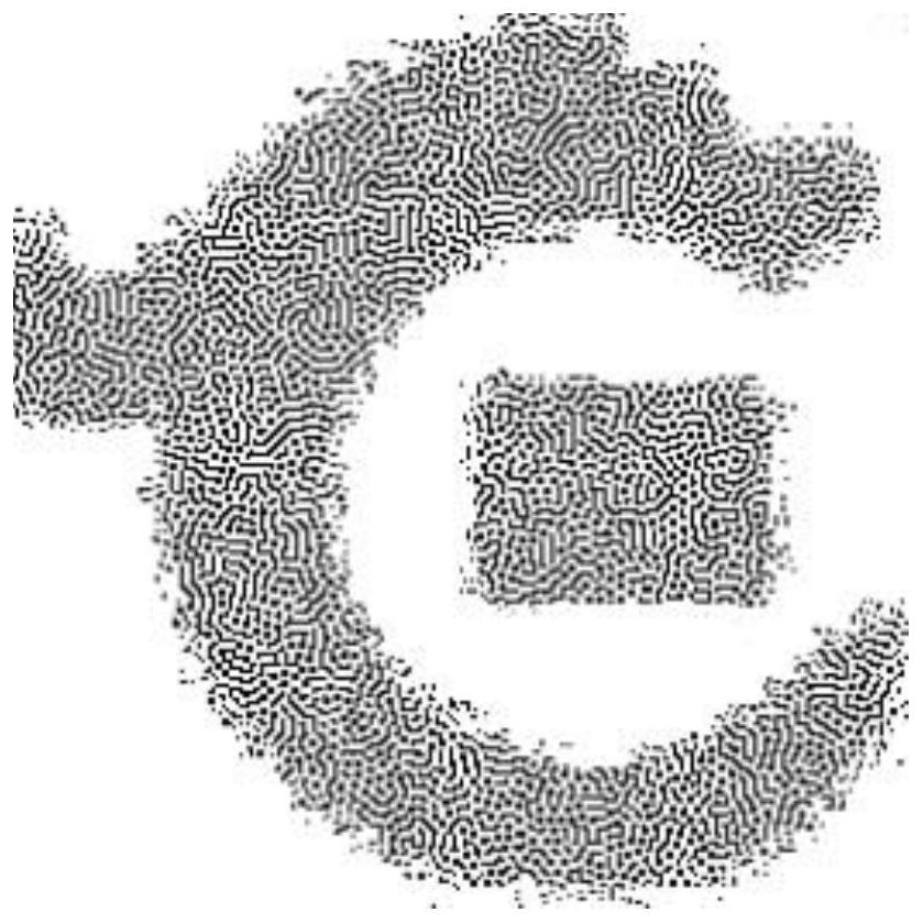 A method for generating and identifying document anti-counterfeiting based on green noise features