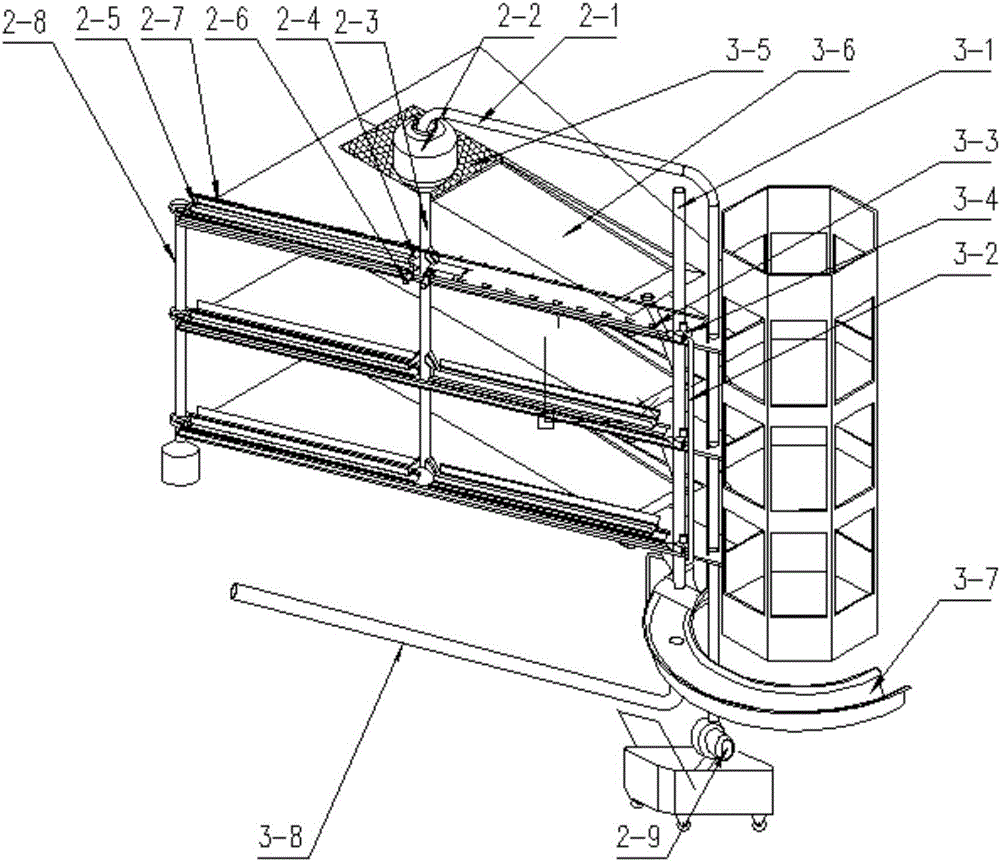 Three-dimensional farm for raising animals