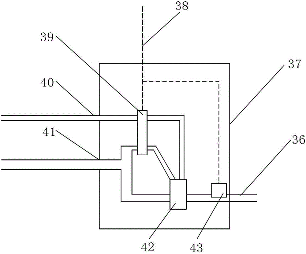 Energy-feedback active control type air braking system