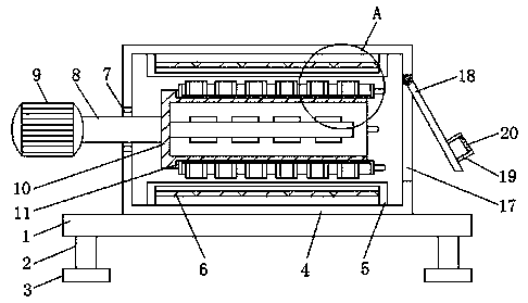 Rose cake baking device