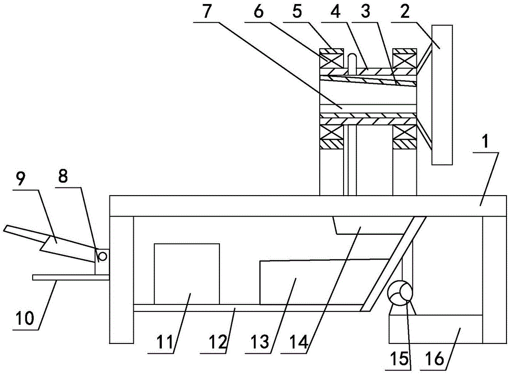 Manual sugarcane peeling and cleaning device with recovery and cutting assembly