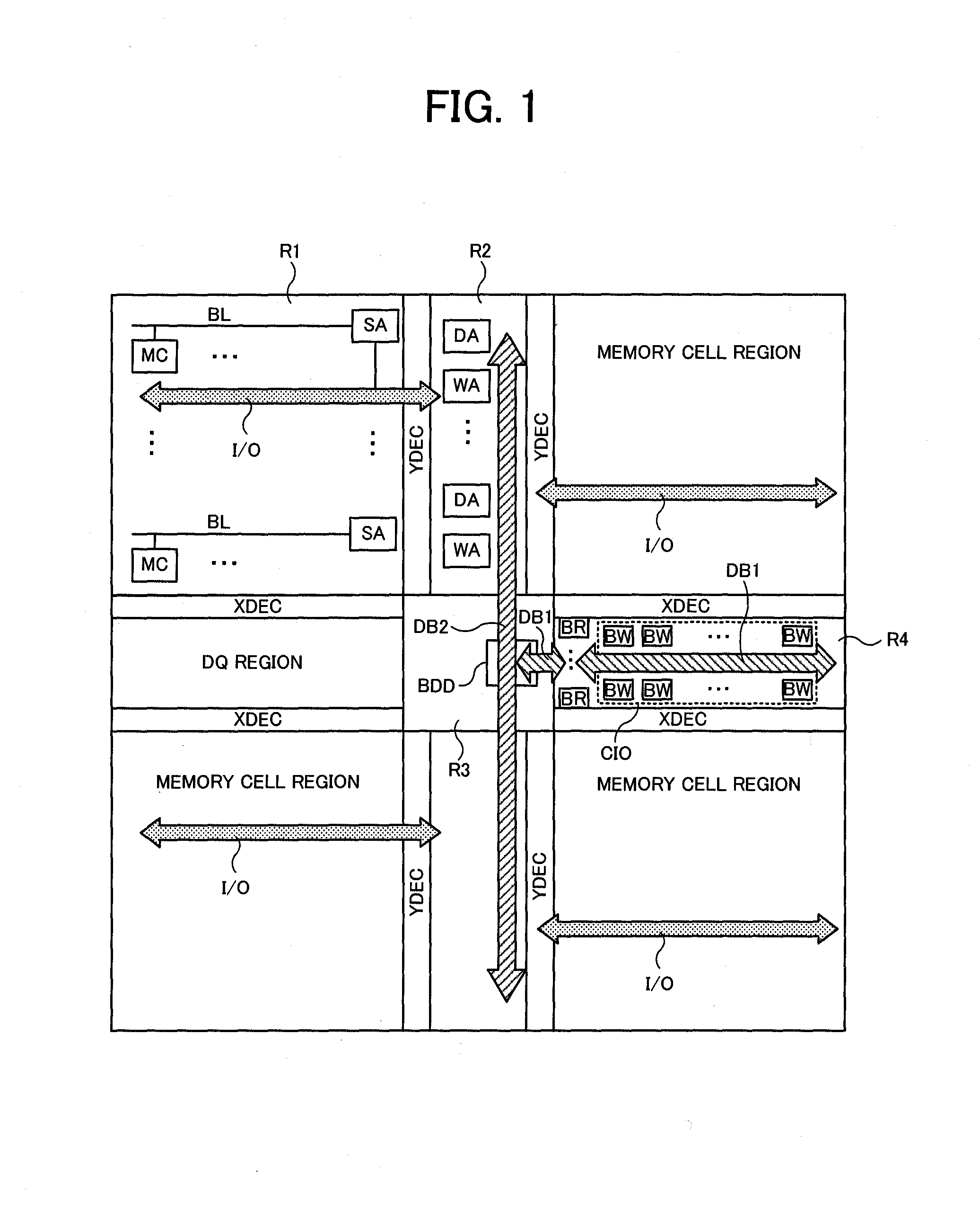 Semiconductor device having data bus