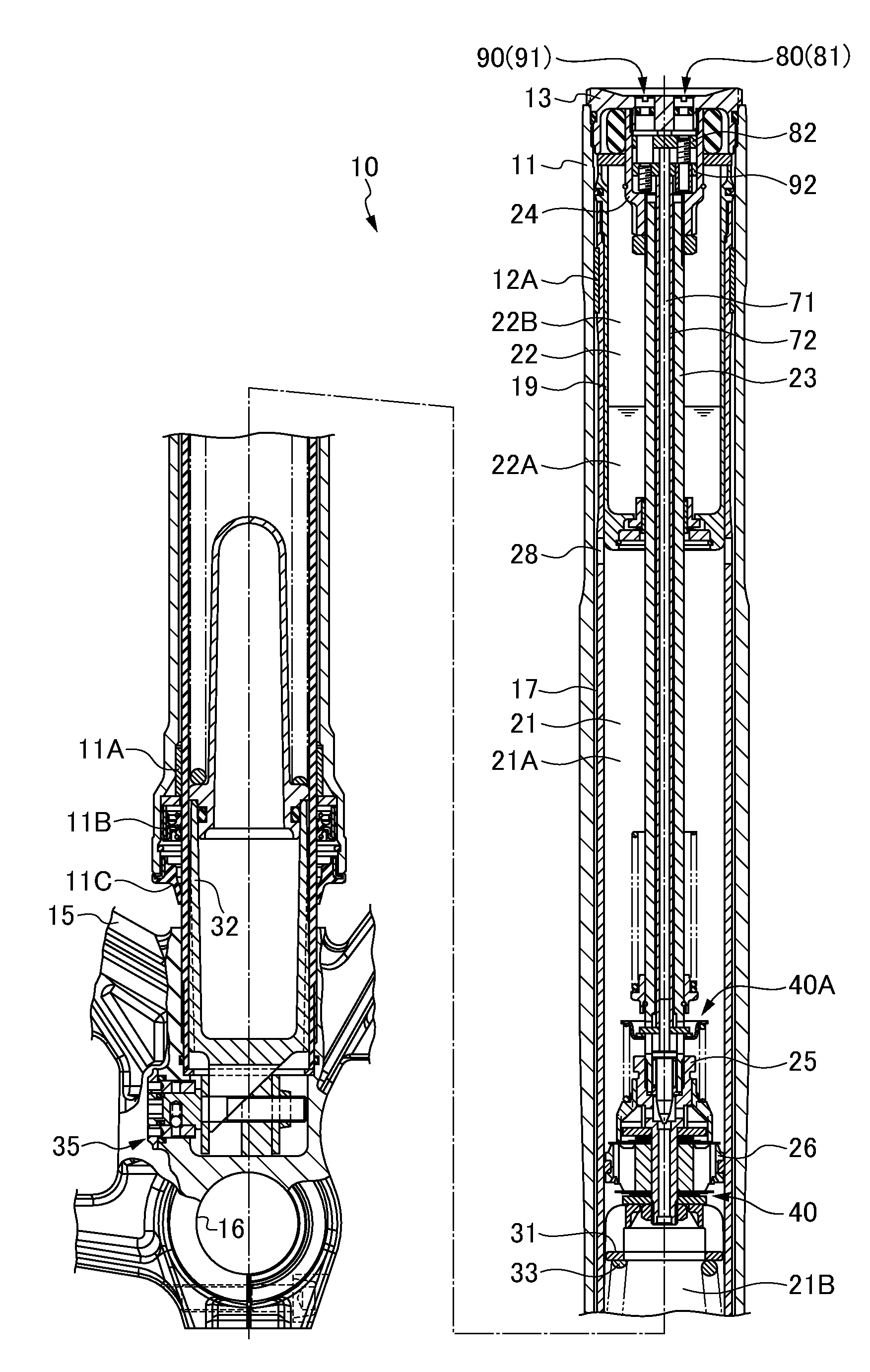 Hydraulic shock absorber