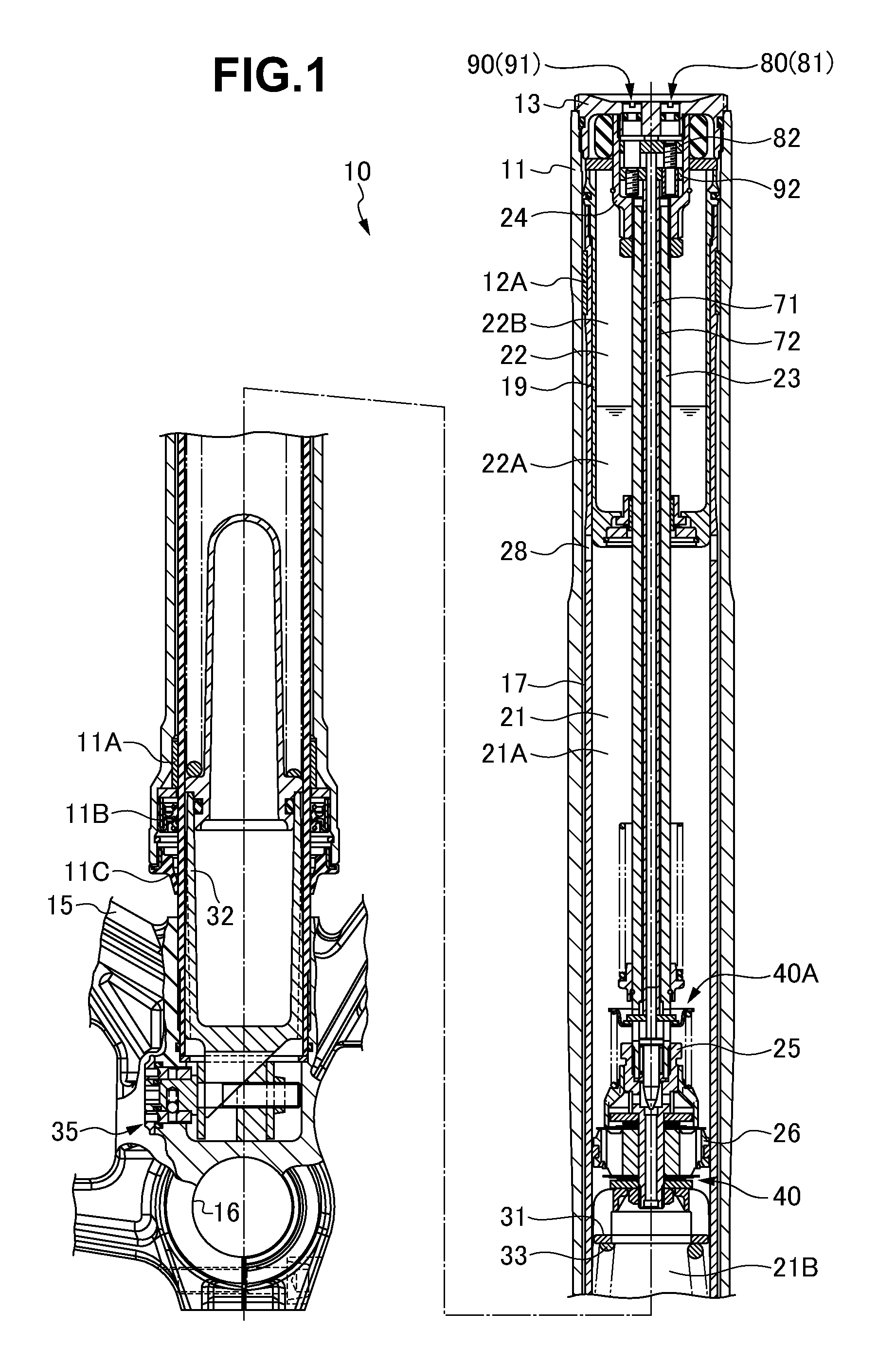 Hydraulic shock absorber