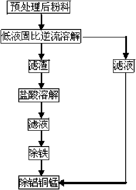 Process for efficiently leaching anode active material of waste lithium battery