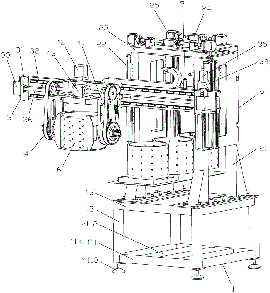 Vanadium nitrogen alloy automatic unloading device