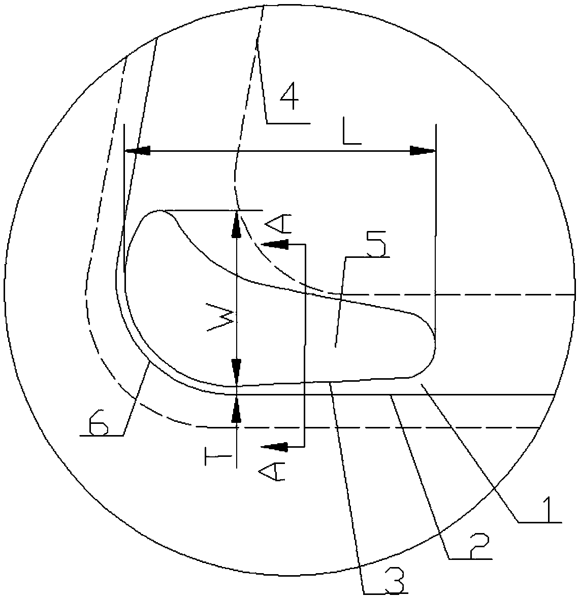 A microstructure cemented carbide turning insert for cutting superalloy gh4169