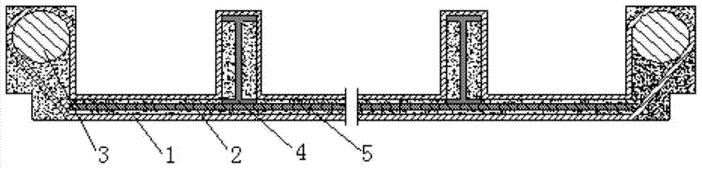 A large-size light-weight decorative gypsum ceiling and its preparation method