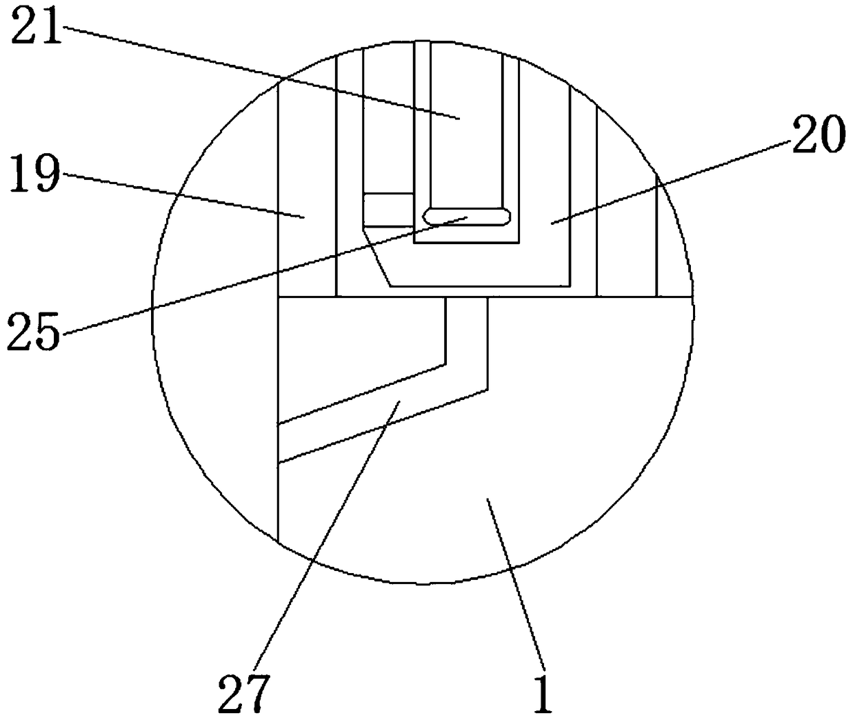 Logistics transportation device with waterproof function