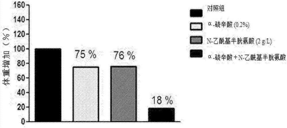 Composition for preventing or treating obesity containing alpha-lipoic acid and n-acetylcysteine as active ingredients