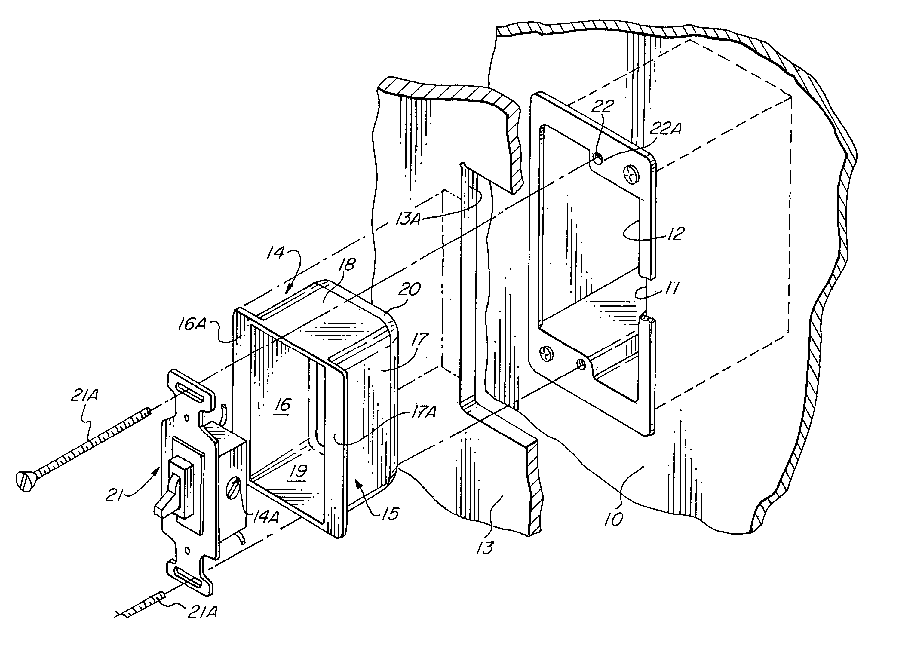 Electric box extender