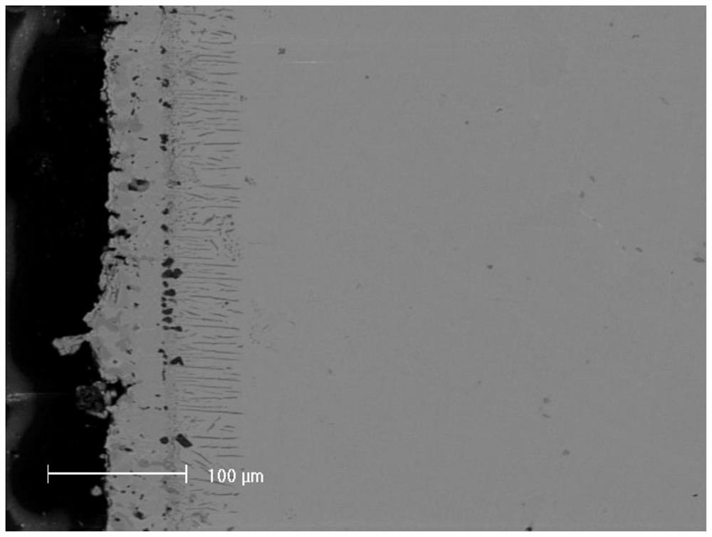 A preparation method of chromium-rich high-temperature corrosion-resistant coating deposited by slurry method