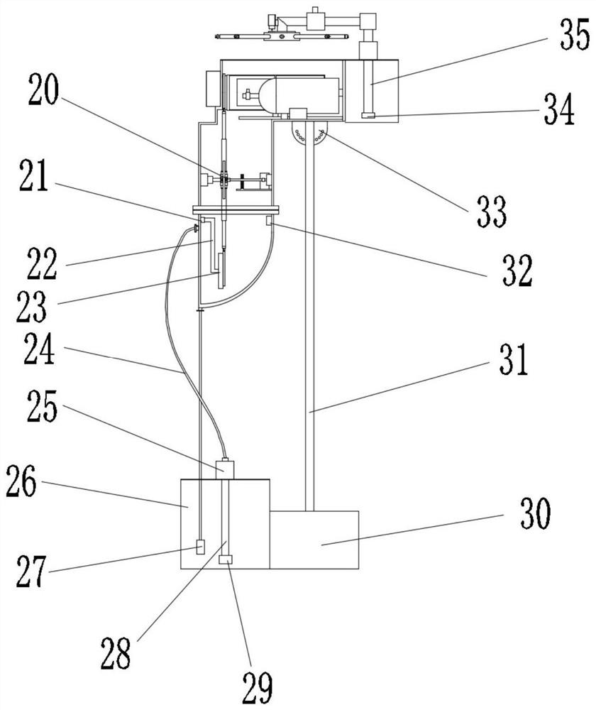 Coal mine camera protection system with automatic lens replacing, cleaning, dust removing and dust falling functions and application thereof