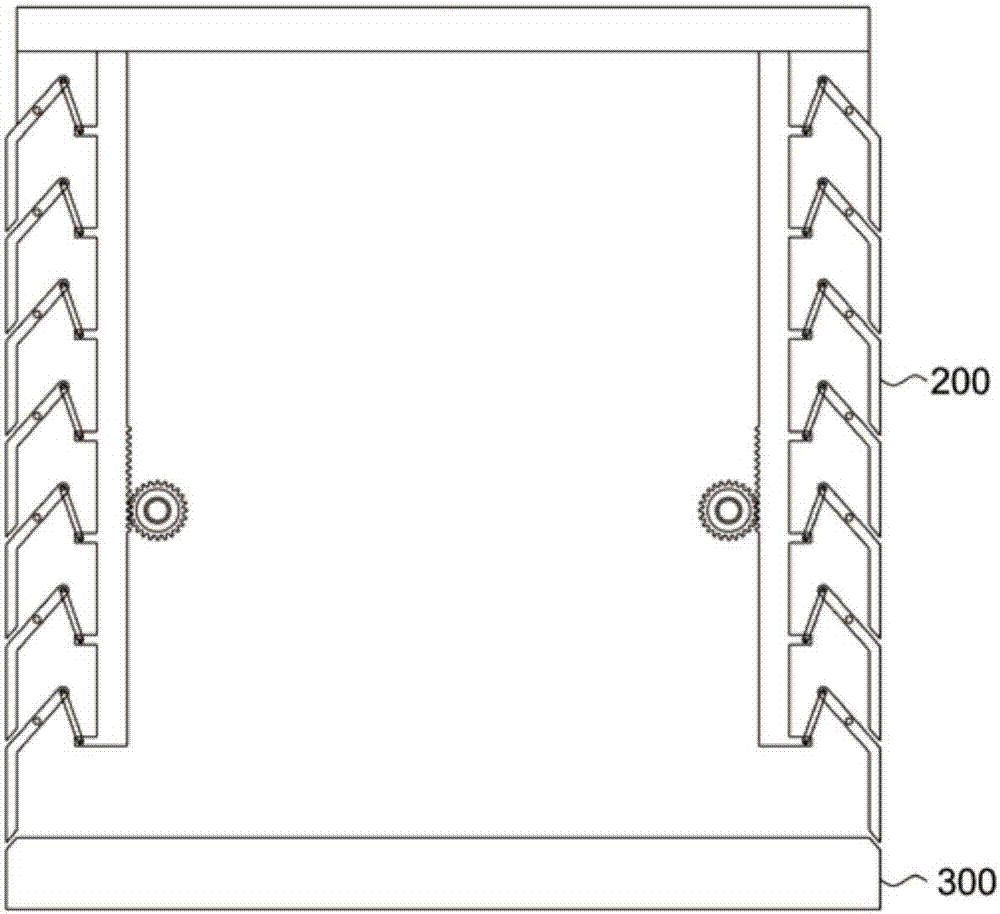 Intelligent switch cabinet being easy to dissipate heat