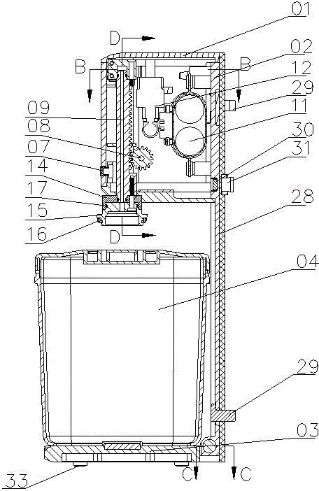 Vacuumizing device for refrigerator storage box and refrigerator