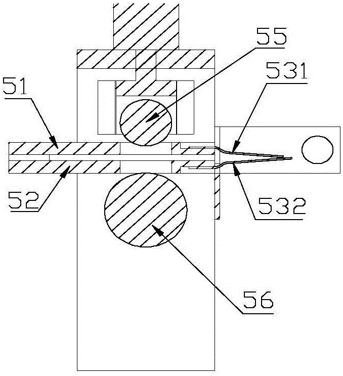 Online magnetic penetrating machine