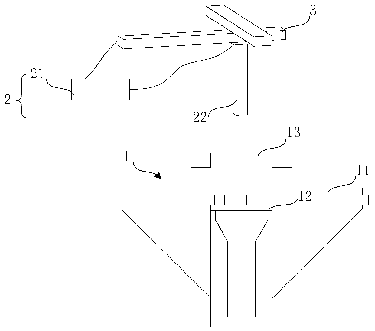 Monitoring method and monitoring equipment for monocrystal diamond growth process